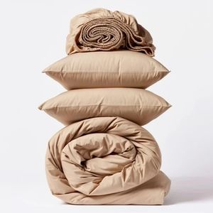 Coyuchi percale queen sheet set